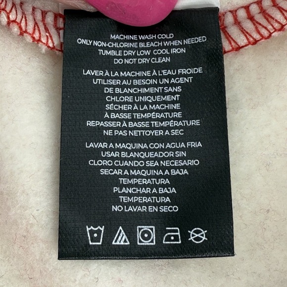 Super Bowl LVIII Hockey-Style Lace-Up Hoodie Men's L Red Purple '47 Fleece - Picture 10 of 13